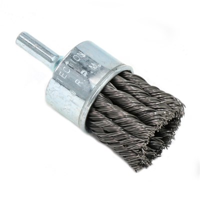 1-1/8 in KNOT WIRE END BRUSH .020 10/BOX
