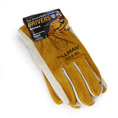 SPLIT COW LEATHER DRIVERS GLOVES