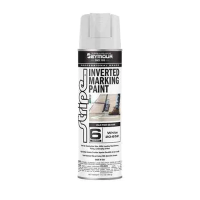 WHITE INVERTED SPRAY PAINT, SEYMOUR