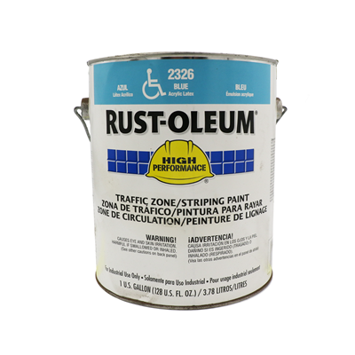 SAFETY BLUE PAINT, GALLON CAN