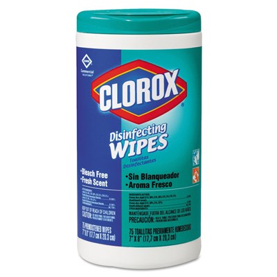 Clorox消毒擦拭巾，