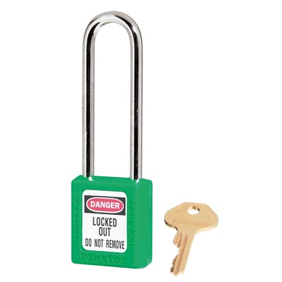 绿色锁定锁，长3