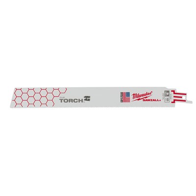 9 in 18TPI TORCH SAWZALL BLADE, 5/PK