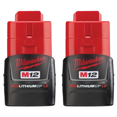 M12 RED LITHIUM 2 PACK BATTERY