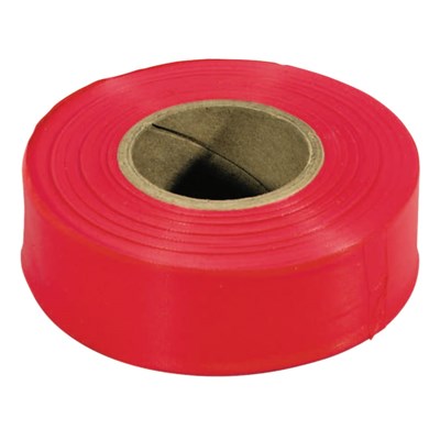 300 ft RED FLAGGING TAPE, ROLL