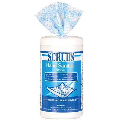 SANITIZING WIPES, 85/CANISTER