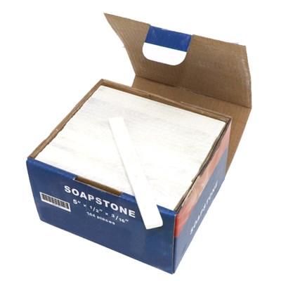 肥皂石平坦，盒子144