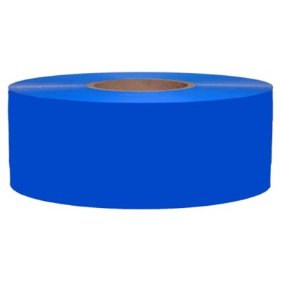 BLUE BARRICADE TAPE, 3 in x 1000 ft-4MIL