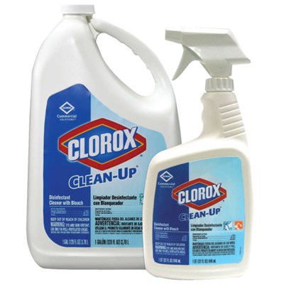 clorox清理w /漂白剂
