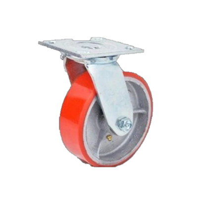 6 in POLY/STEEL RIGID CASTER