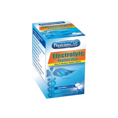 ELECTROLYTE TABLETS, 125/2PK, FIRST AID