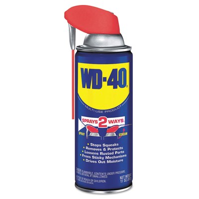 wd - 40喷雾,11盎司。润滑剂