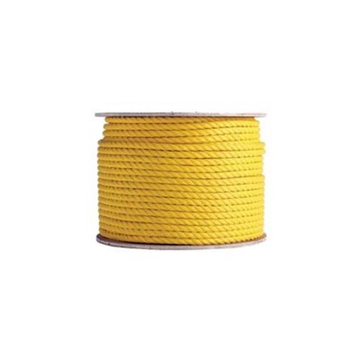 1/4英寸X 600英尺聚乙烯绳(黄色)