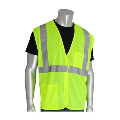 CLASS 2 LIME GREEN VEST LARGE