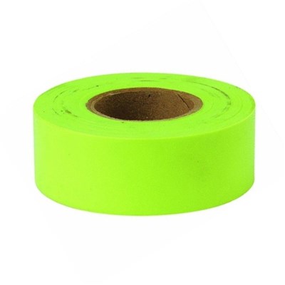 150 ft GLO-LIME FLAGGING TAPE, (#65604)