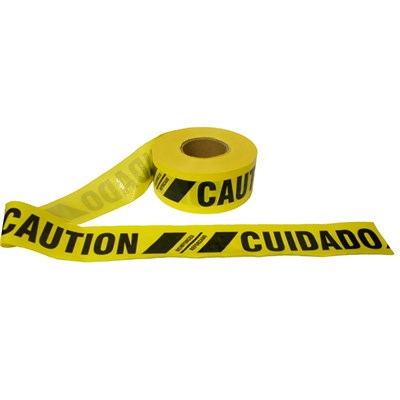 3 in X 500 ft REINFORCED CAUTION TAPE