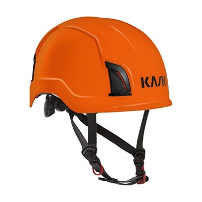 橙色天顶X攀登头盔