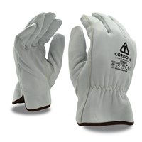 LEATHER DRIVERS GLOVE, KEVLAR LINED